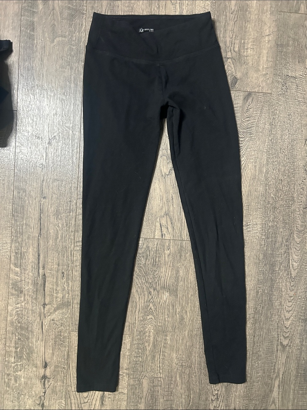 Aerie offline Black High-Waist Leggings